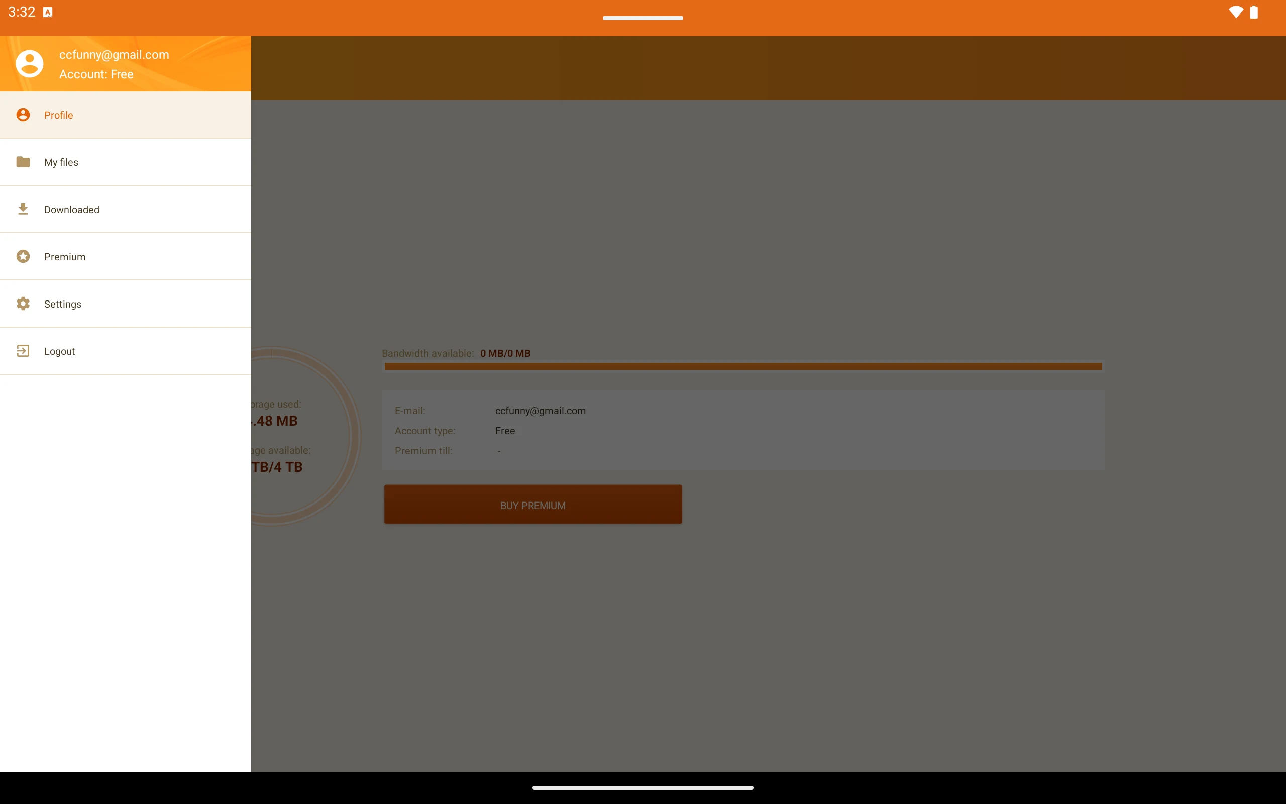 Rapid Cloud File Manager screenshot